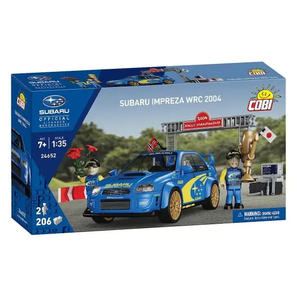 Cobi Subaru Impreza WRC 2004, 1:35, 207 k, 2 f