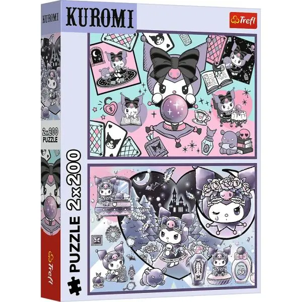 Puzzle 2 v 1 Neplechy s Kuromi 2 x 200 dílků