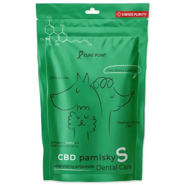 Curepoint CBD pamlsek Dental Care S 100 g