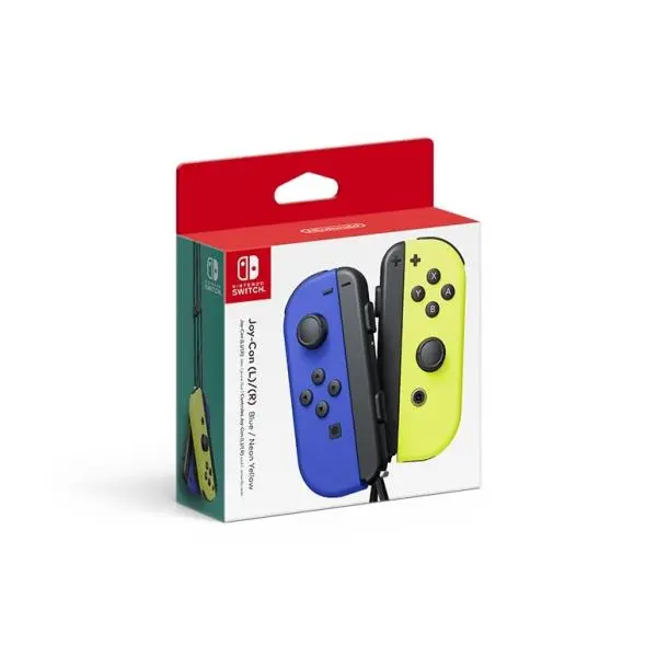 Nintendo Joy-Con Pair modrý/neonově žlutý