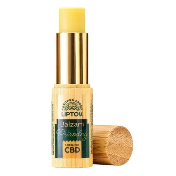 Konopný balzám CBD přírodní - bambusový obal (Limetka)