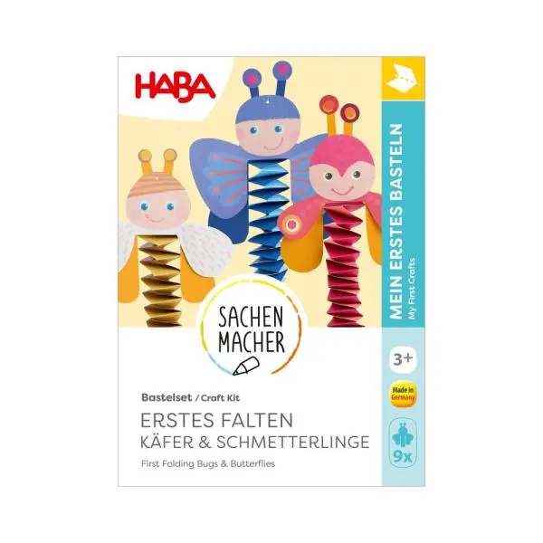 Haba Kreativní sada První skládání Broučci a Motýli závěsná dekorace