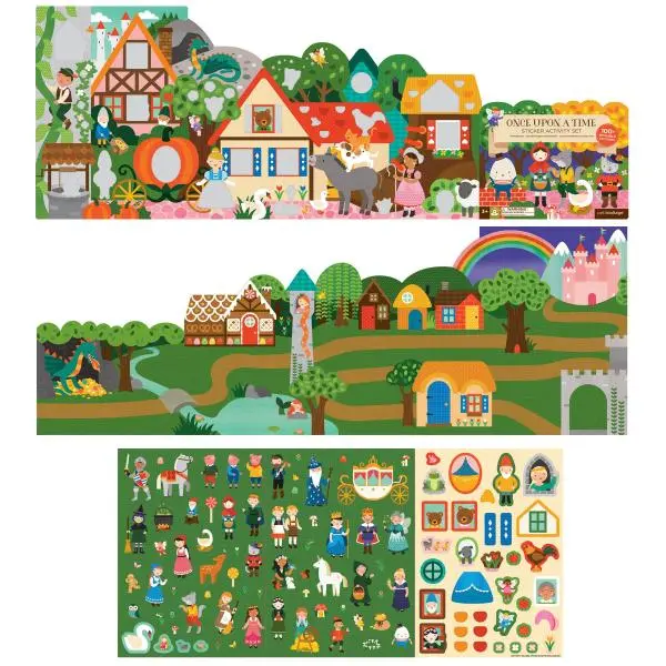 Petitcollage kreativní samolepky Bylo nebylo