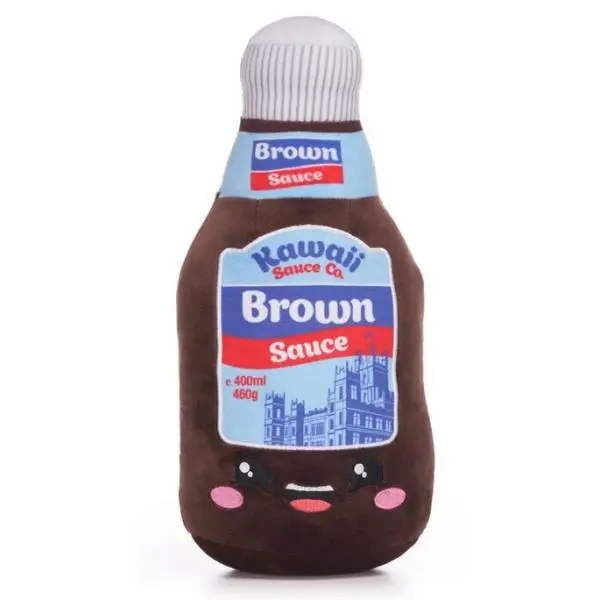 KAWAII SAUCES Tmavá omáčka plyšová hračka 27cm