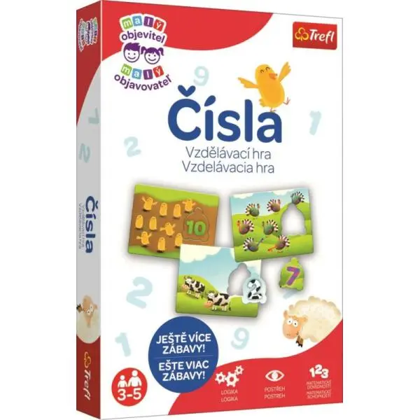 Malý objevitel: Čísla - hra z kategorie Vzdelávacie hry