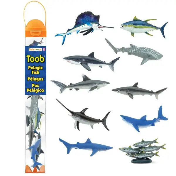 Safari® Toob Ryby z otevřeného oceánu 10 figurek