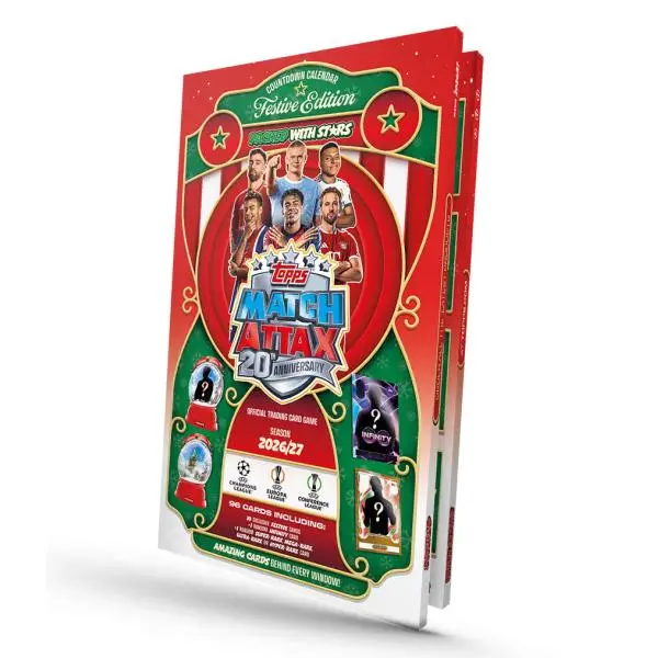 Topps Premier League 2026/27 Adventní kalendář