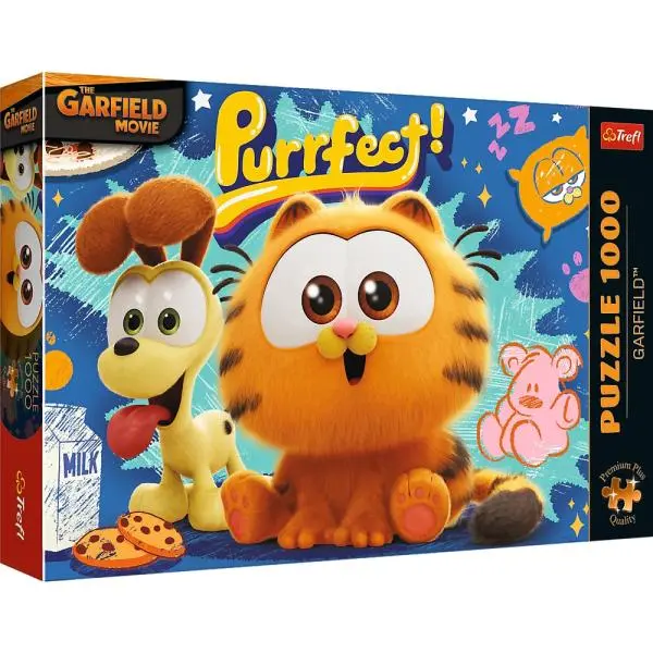 Trefl Puzzle 1000 PremPlus Garfield 12084
