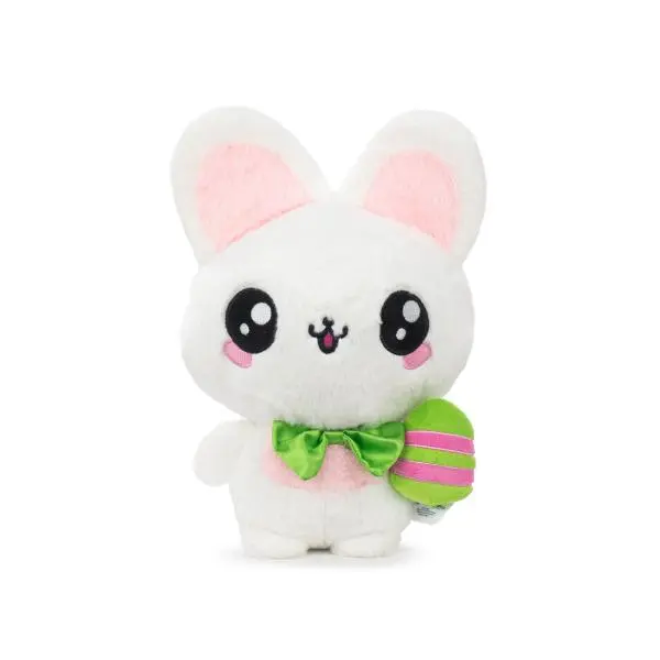 KAWAII Králíček zelený plyšová hračka 28cm
