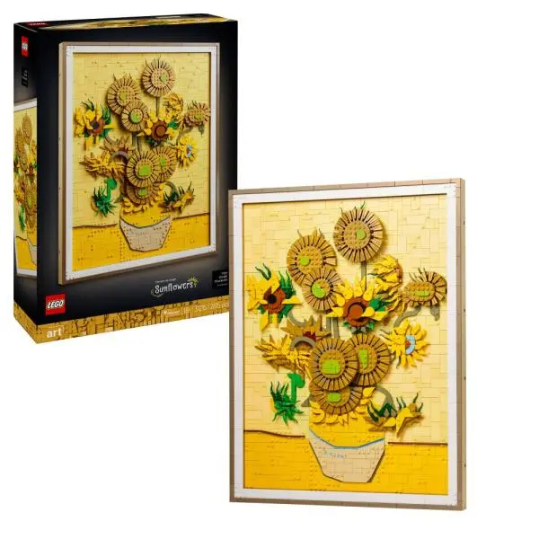 Lego® art 31215 vincent van gogh – slunečnice