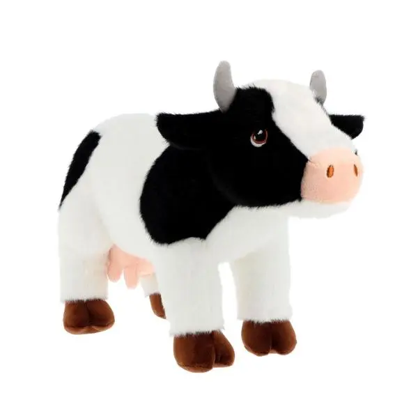Keel Toys SE4977 Keeleco Kráva strakatá - ekoplyšová 20 cm
