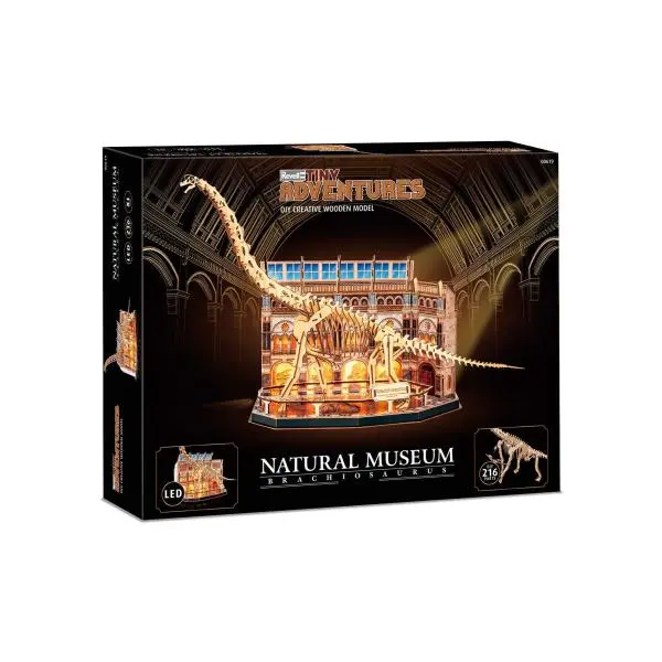Tiny Adventures REVELL 00619 - Přírodní muzeum "Brachiosaurus"