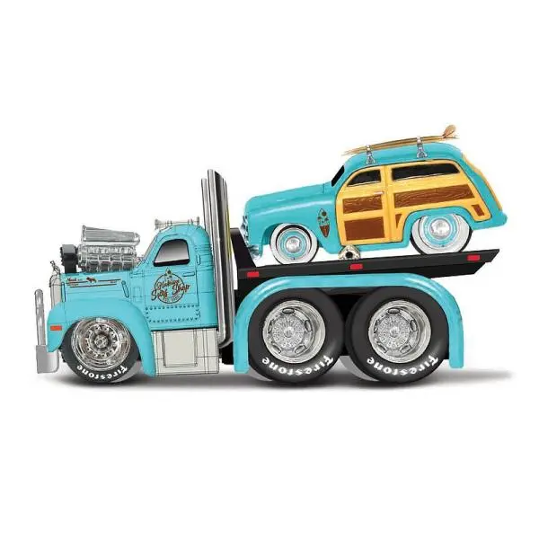 Maisto - MACK B-61 Flatbed 1953, Ford Woody1950, 1:64