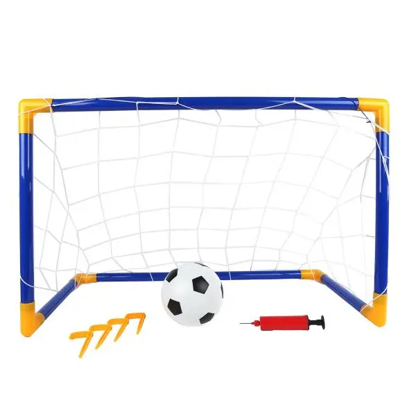 Mikro trading Gametime - Branka fotbalová - 79 x 50 x 43 cm - s míčkem a pumpičkou
