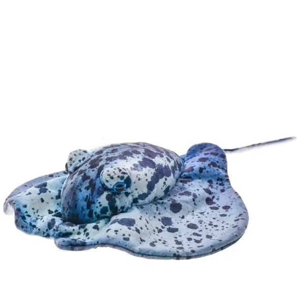Plyšový rejnok 55 cm - modrý