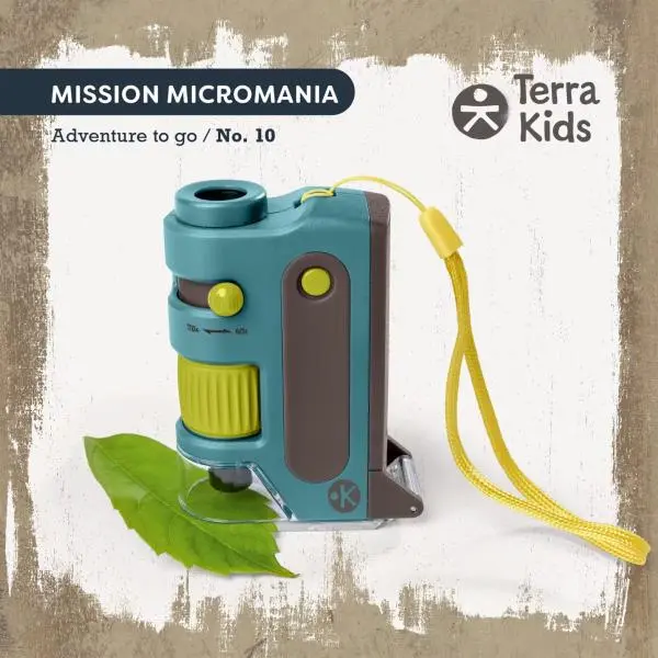 Haba Terra Kids Adventure Mikroskop s LED osvetlením - hra z kategorie Vzdelávacie hry
