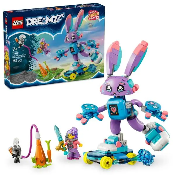 LEGO DREAMZzz 71490 - Izzie a herní králíček Bunchurro
