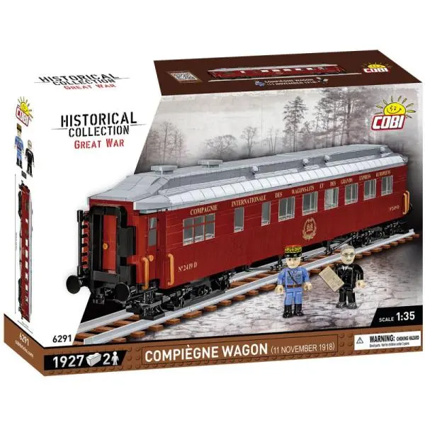 Cobi 6291 compiegne vagón, 1:35, 1927 k, 2 f