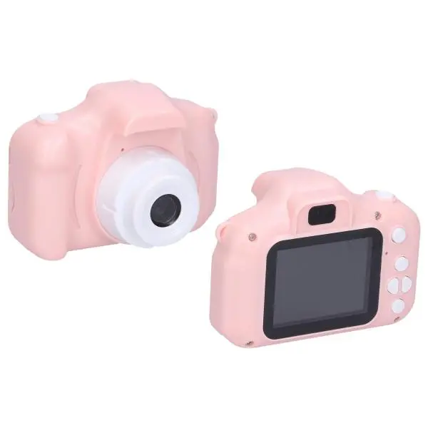 Dětský digitální fotoaparát růžový - foto 12Mpx, video Full HD - český obal