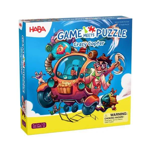 Hra a Puzzle 2v1 Bláznivý vrtuľník - hra z kategorie Ostatné