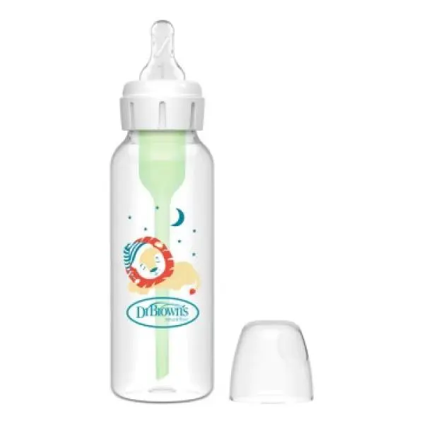 Fľaša Dr. Brown's Options+ pre bábätká s protikolikovým systémom 250 ml LION BPA FREE (SB81105)