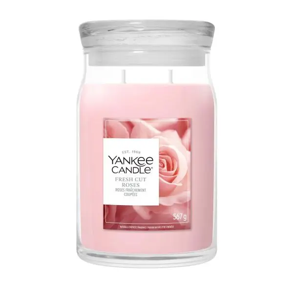 YANKEE CANDLE FRESH CUT ROSES SIGNATURE VELKÝ