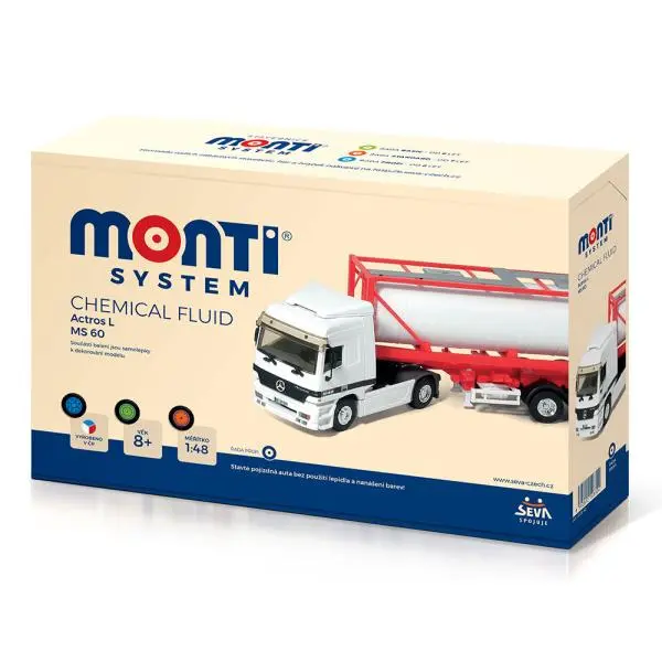 Monti Stavebnice 60 Chemical Fluid Actros L MB 1:48