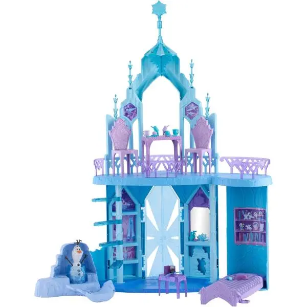Mattel Disney Frozen Ledový zámek herní set s nábytkem a doplňky