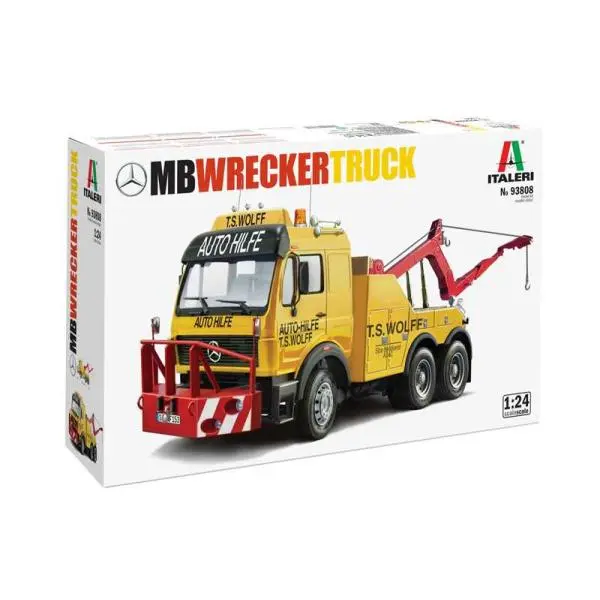 Model Kit truck 93808 - Mercedes-Benz odtahový vůz (1:24)