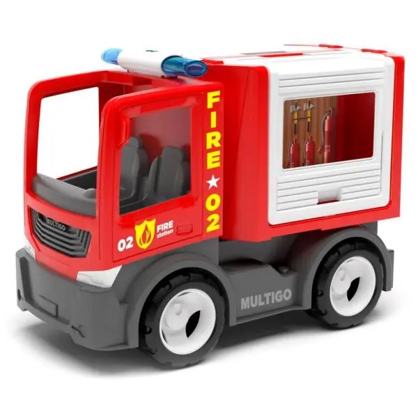 Efko IGRÁČEK MULTIGO FIRE - Multikorbička s řidičem