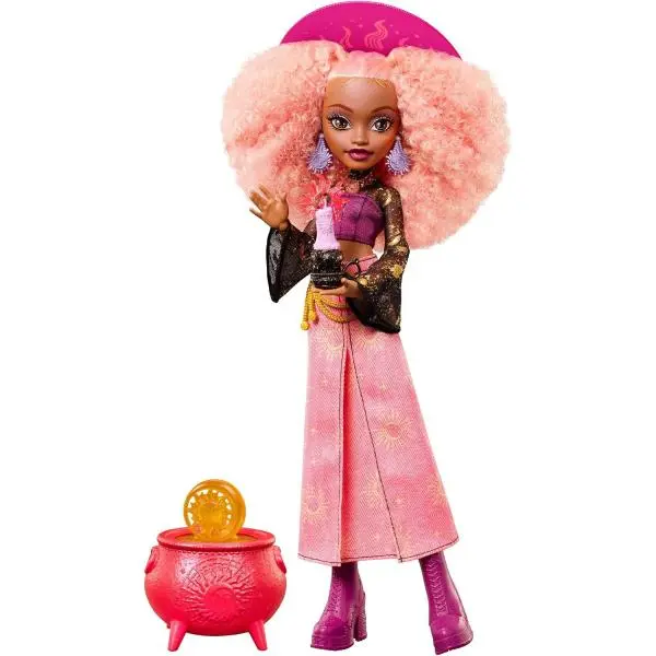 Mattel monster high čarodějka moonspell magic rae lumina jmb91