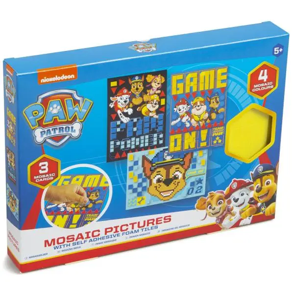 Paw Patrol mozaika 4 pěnové nálepky - puzzle z kategorie Maxi dieliky