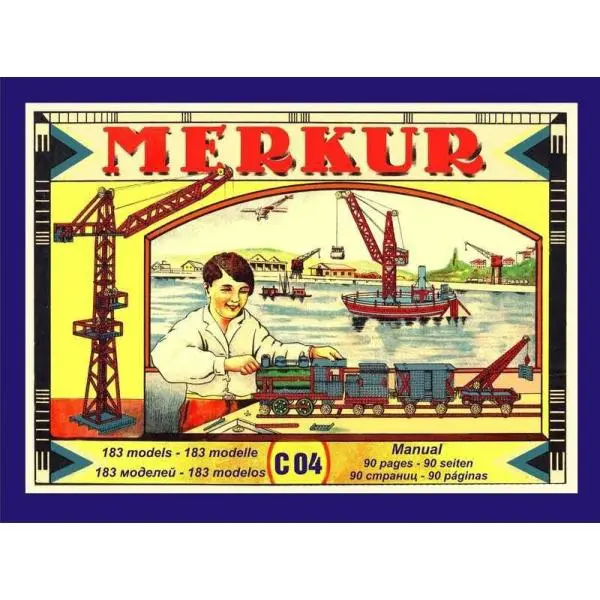 Merkur Stavebnice - Classic C04 (183 modelů) - 213 dílků