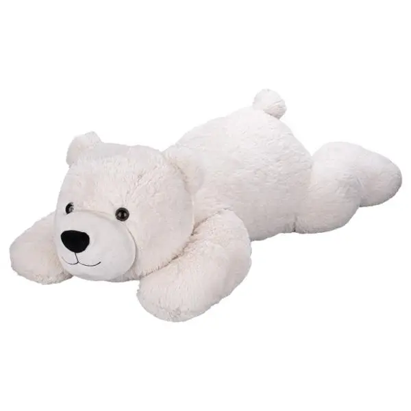 Mikro trading Plush Friends - Medvěd lední plyšový - 100 cm - ležící