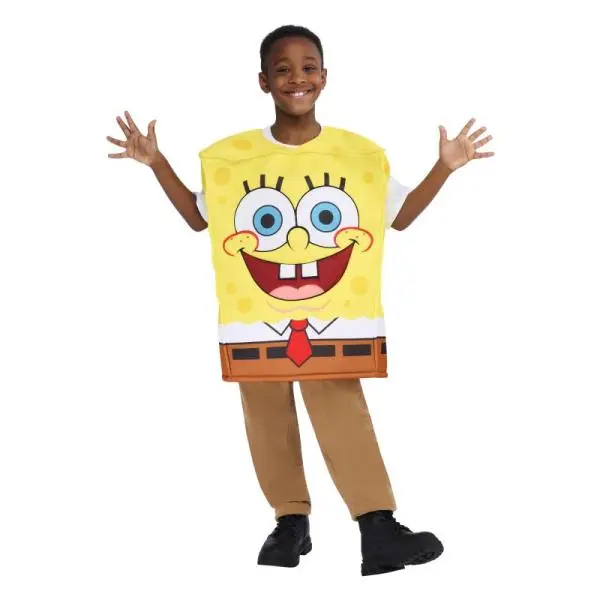 SPONGEBOB dětský kostým velikost (122-128cm)classic