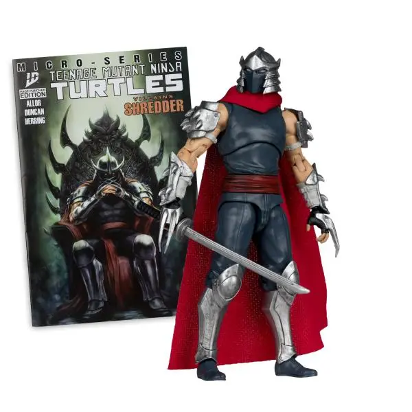 Teenage Mutant Ninja Turtles (Page Punchers) Shredder 5in Action Figure with Comic McFarla