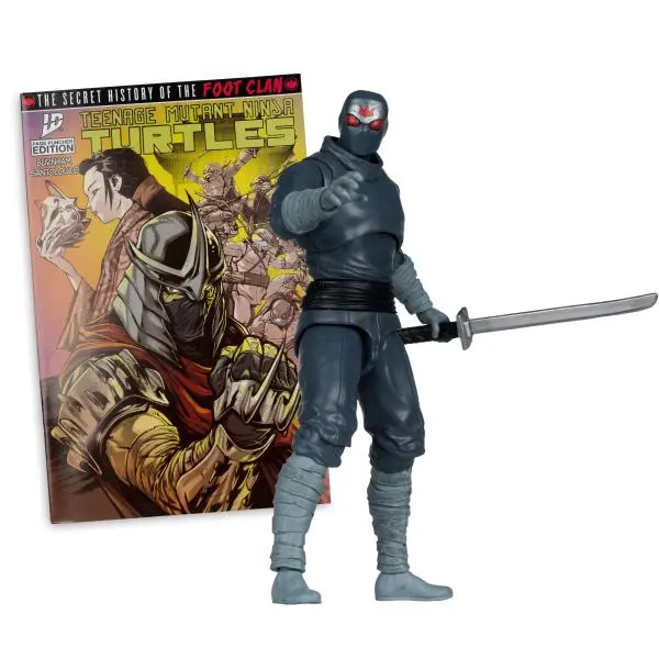 McFarlane figurka s komiksem Teenage Mutant Ninja Turtles Foot Soldier 5in Action