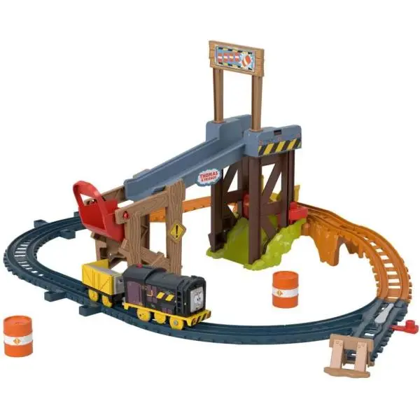 Fisher price tomáš a přátelé dieselův stavební a nákladní set, jbw20