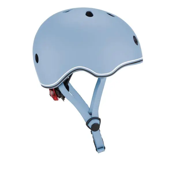 Globber dětská helma Go Up Lights XXS/XS ( 45-51CM ) Deep Pastel Blue