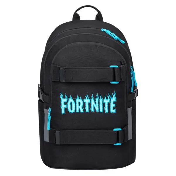Školní batoh BAAGL Skate Fortnite Blue - 25 L