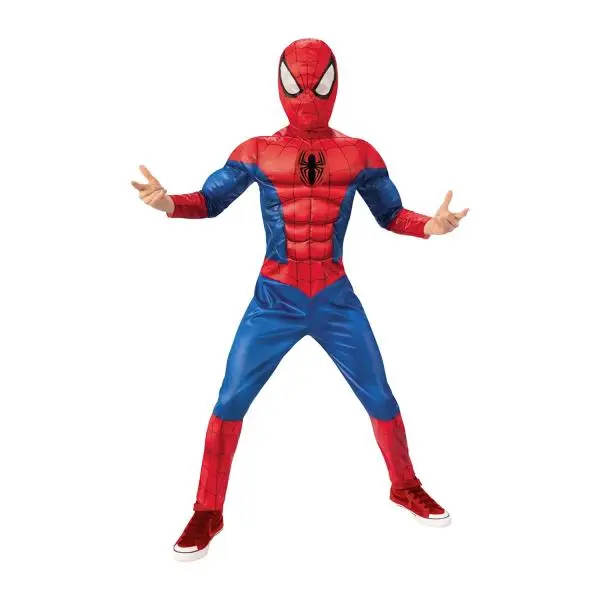 SPIDERMAN BLACK LINE dětský kostým velikost M(110-116 cm)