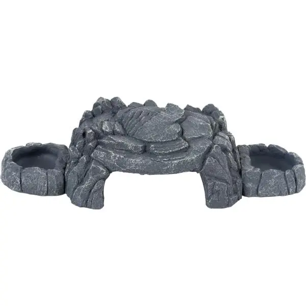 Úkryt Repti Planet Jeskyně s dvěma miskami 39x14,5x9,5cm