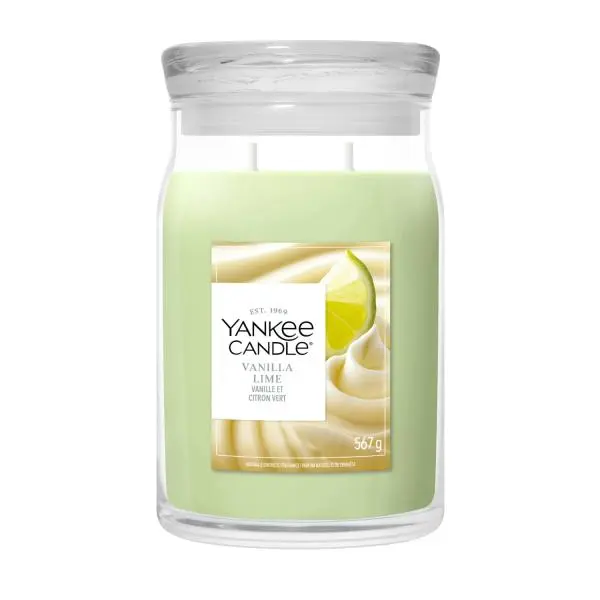 YANKEE CANDLE VANILLA LIME SIGNATURE VELKÝ