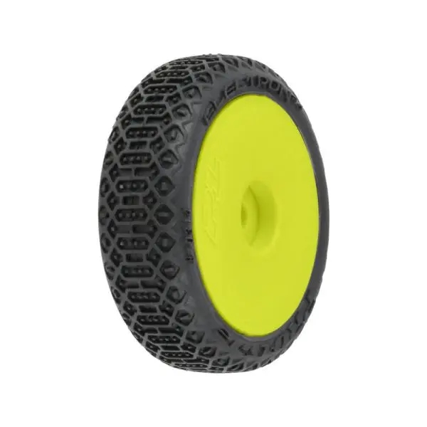Pro-Line kolo 1:24, pneu Electron 2.0, disk žlutý, H7 (4): Micro-B