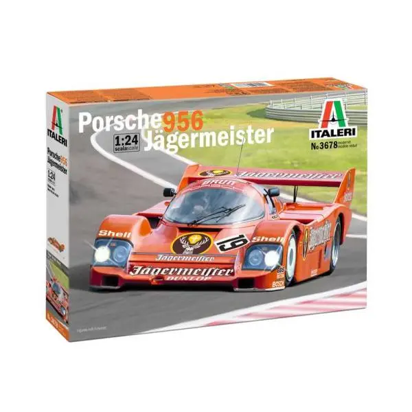 Model Kit auto 3678 - Porsche 956 Jägermeister (1:24)