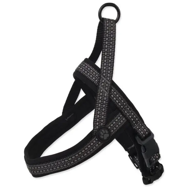 Postroj ACTIVE DOG Neoprene šedý M/L 1 ks