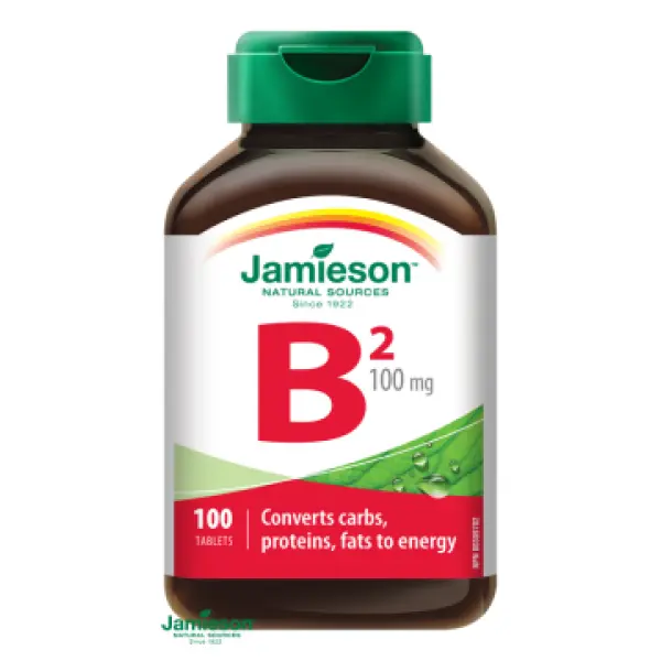 Jamieson Vitamin B2 riboflavin 100mg 100 tablet