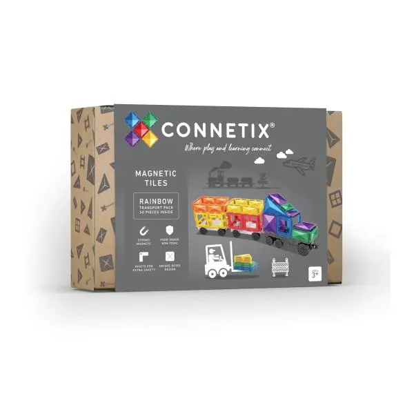Connetix Tiles - Transport Pack 50 ks