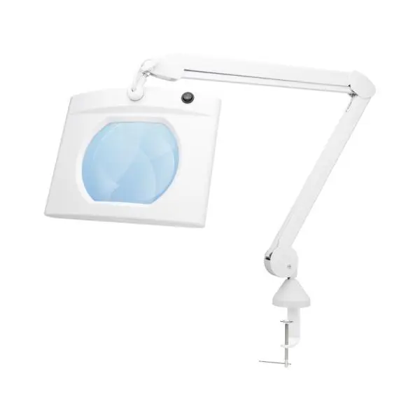 Lightcraft stolní lampa s obdelníkovou lupou