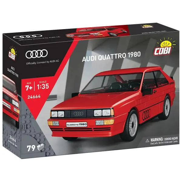 Cobi 24664 audi quattro 1980, 1:35, 79 k